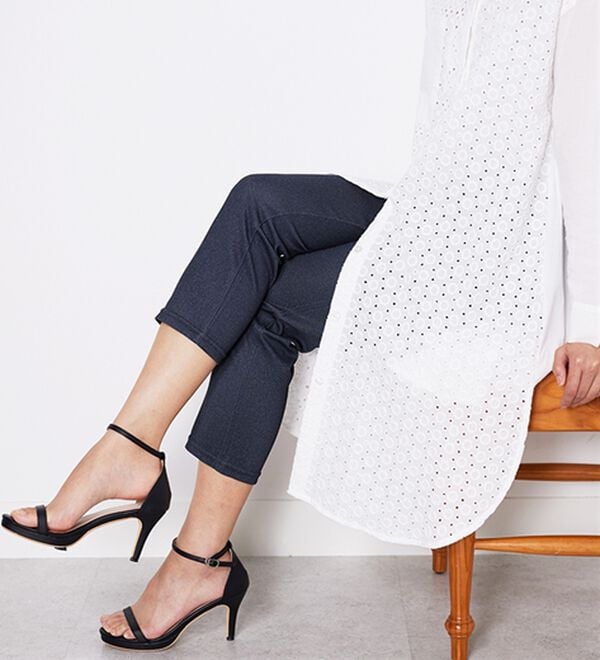 BELLUNA（ベルーナ）の「【接触冷感】ヒンヤリ速乾！かのこ素材レギンスパンツ（スパッツ・レギンス）」｜詳細画像