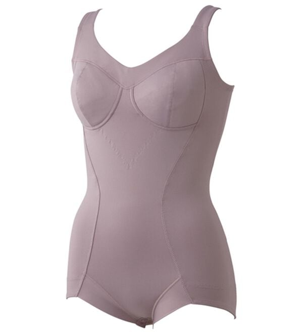 「【２色組】グラマーさんのグッと細見えボディスーツ（ボディスーツ・シェイパー）」｜詳細画像