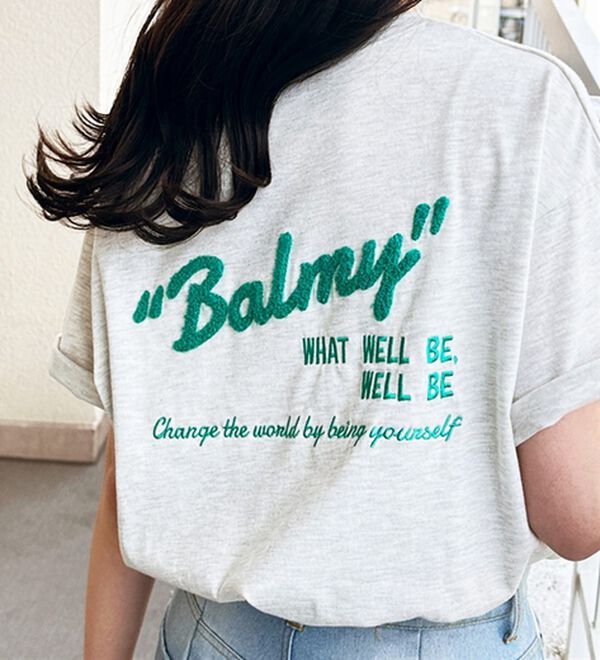 GeeRA（ジーラ）の「サガラ刺繍バックロゴＴシャツ（Tシャツ）」｜詳細画像