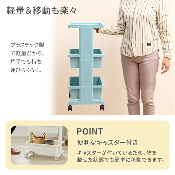 ストア ☆隙間収納 キャスター付きで移動も楽々 収納ワゴン ラック