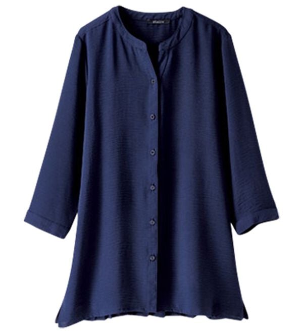 BELLUNA（ベルーナ）の「【新色追加】機能付！バックプリーツチュニック（チュニック）」｜詳細画像