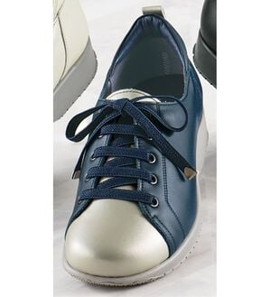 ルフラン（ルフラン）の「上品お洒落なやわらかスニーカー（スニーカー）」｜ネイビー