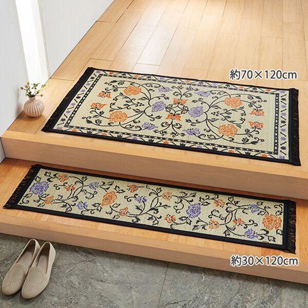 「純国産い草玄関マット（い草ラグ）」｜詳細画像