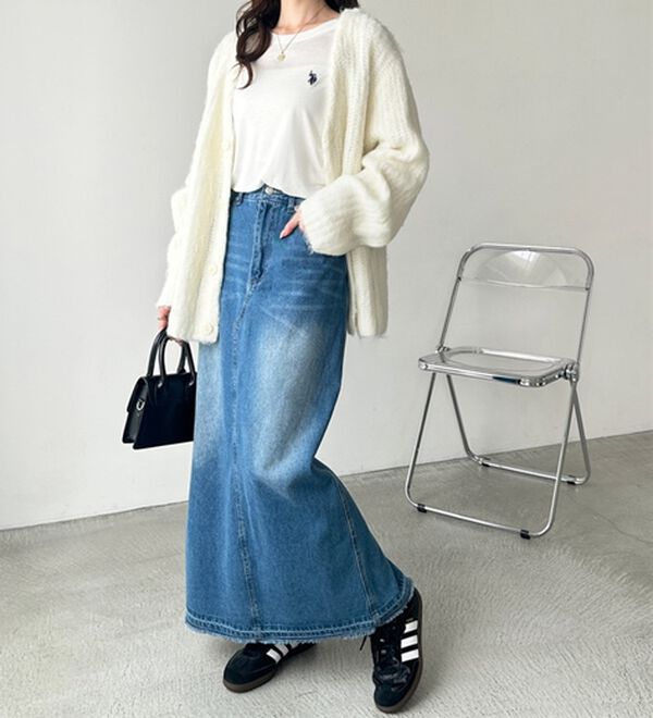 新品45Rライ麦デニムインディゴラップスカート 新品45Rライ麦デニムインディゴラップスカート 45r デニム巻きスカート