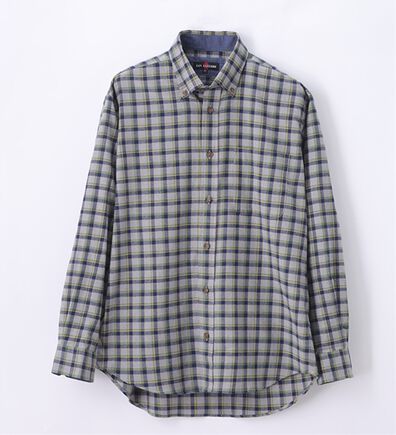 「着心地快適ストレッチネルシャツ（メンズシャツ）」