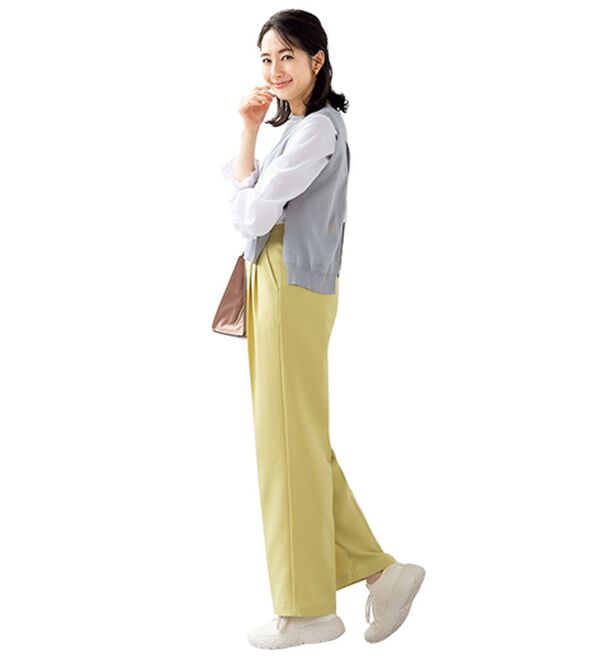 ルフラン（ルフラン）の「こ綺麗こなれたパンツ（フルレングスパンツ）」｜詳細画像