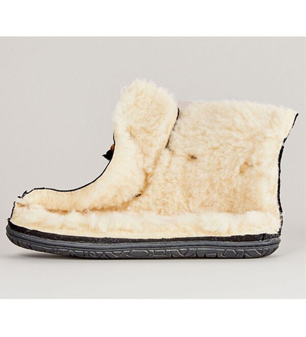 BELLUNA（ベルーナ）の「＜ｍｏｚ＞あったか羊毛混ショートブーツ（ブーツ）」｜詳細画像