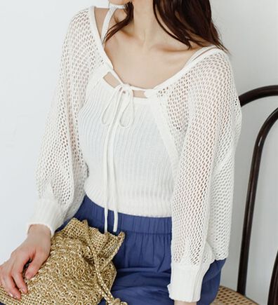 GeeRA（ジーラ）の「ボレロカーディガン＆キャミセット（アンサンブル）」