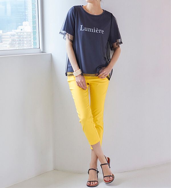 RANAN（ラナン）の「【4つの機能付】美脚クロップドパンツ（クロップドパンツ）」｜詳細画像