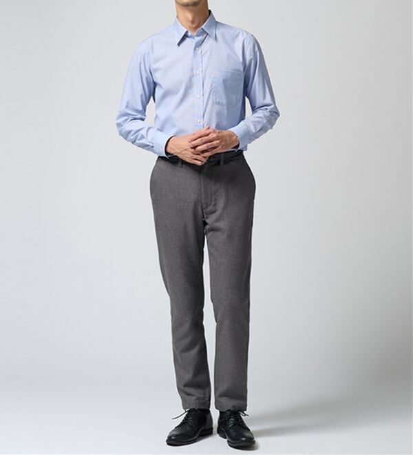 REMEN'S（リメンズ）の「起毛やわらかテーパードパンツ（メンズフルレングスパンツ）」｜詳細画像