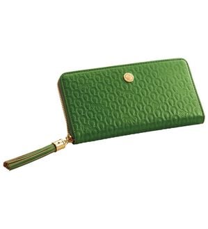 「豊岡工房　イタリア製牛革　馬九行久（うまくいく）財布（メンズ財布・パスケース）」｜詳細画像