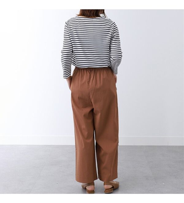 BELLUNA（ベルーナ）の「サラリ快適！ビンテージ調美脚ワイドパンツ（ワイドパンツ・ガウチョ）」｜詳細画像