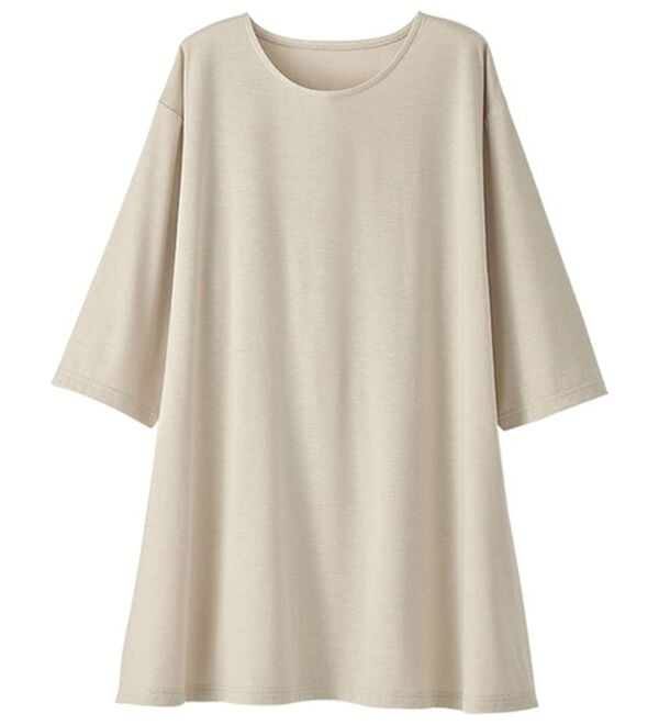 BELLUNA（ベルーナ）の「後ろ姿で魅せるタック使いチュニック（チュニック）」｜アイボリー