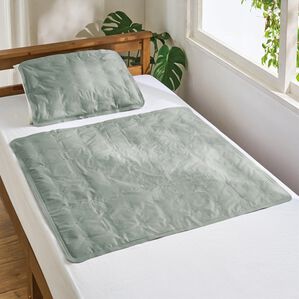 「ひんやりクールジェルマット（敷パッド）」｜グレー