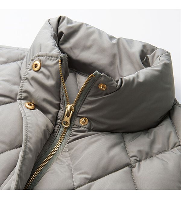 VINNO（ヴィノ）の「ハイブリッドダウン切替デザインベスト（ベスト）」｜詳細画像