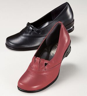 BELLUNA（ベルーナ）の「５Ｅ衝撃吸収エアソール牛革パンプス（パンプス）」｜詳細画像