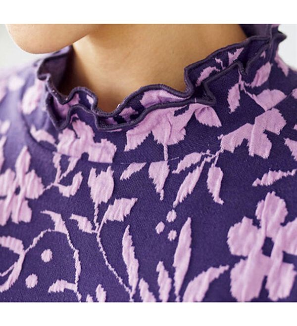 BELLUNA（ベルーナ）の「華やかふくれジャカードチュニック（チュニック）」｜詳細画像