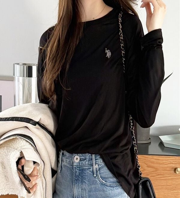 GeeRA（ジーラ）の「【Ｕ．Ｓ．ＰＯＬＯ　ＡＳＳＮ．】スラブシアーロンＴ（Tシャツ）」｜詳細画像