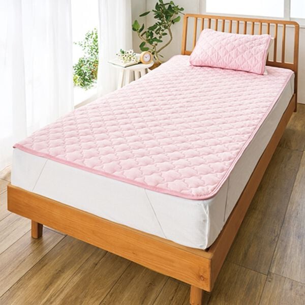 「ＮＥＷ綿１００％ふんわりタオル地敷パッド（敷パッド）」｜詳細画像