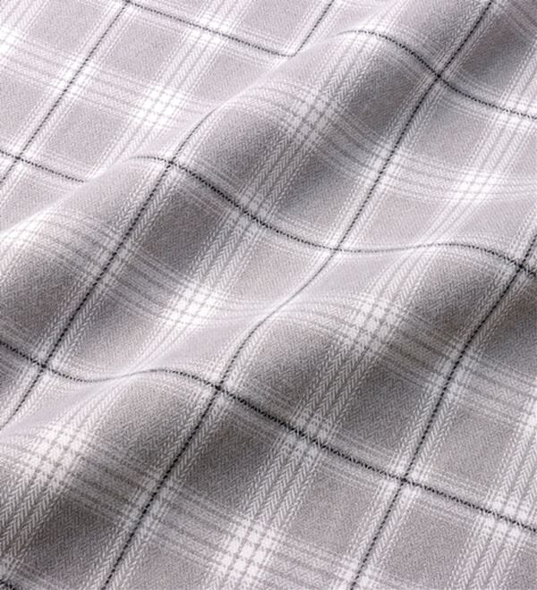 「＜バイロフト（Ｒ）＞カシミヤタッチネルシャツ（メンズシャツ）」｜詳細画像