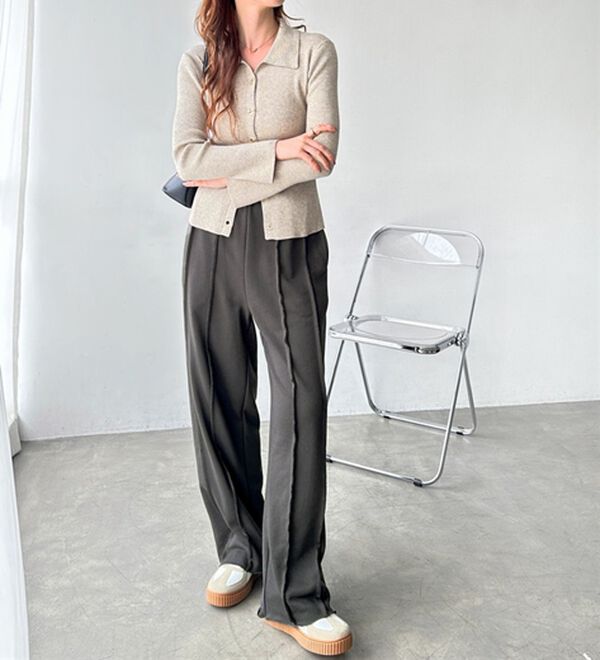 GeeRA（ジーラ）の「フロントラインスウェットパンツ（フルレングスパンツ）」｜詳細画像