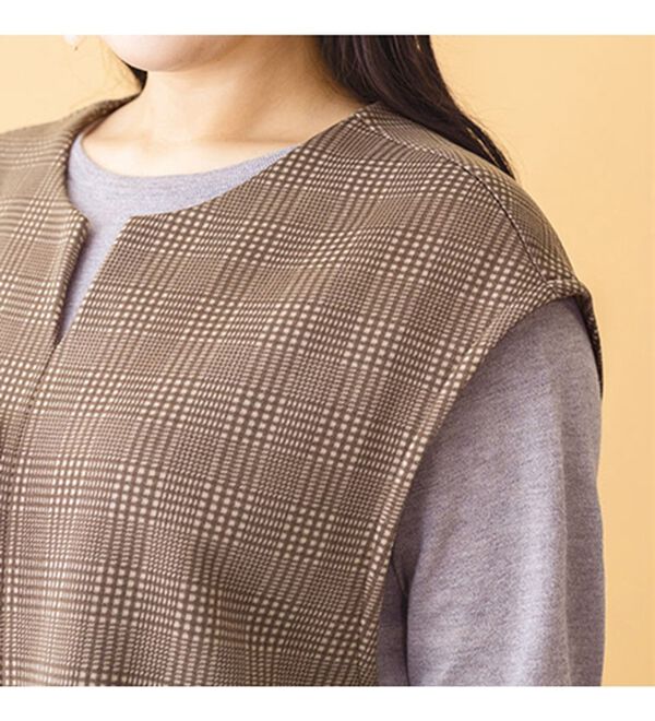 ルフラン（ルフラン）の「【３色組】軽くて暖かポケット付ジャンパードレス（ジャンパースカート）」｜詳細画像