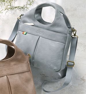 ルフラン（ルフラン）の「【アーニー　アーノルド　パーマー】ソフトタッチ２ＷＡＹショルダー（ショルダーバッグ）」｜ブルーグレー