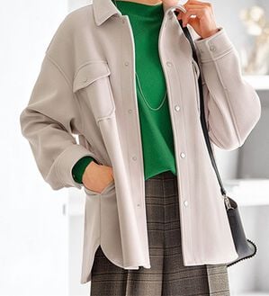 BELLUNA（ベルーナ）の「ウール調素材ポケット使いジャケット（その他ジャケット）」｜詳細画像