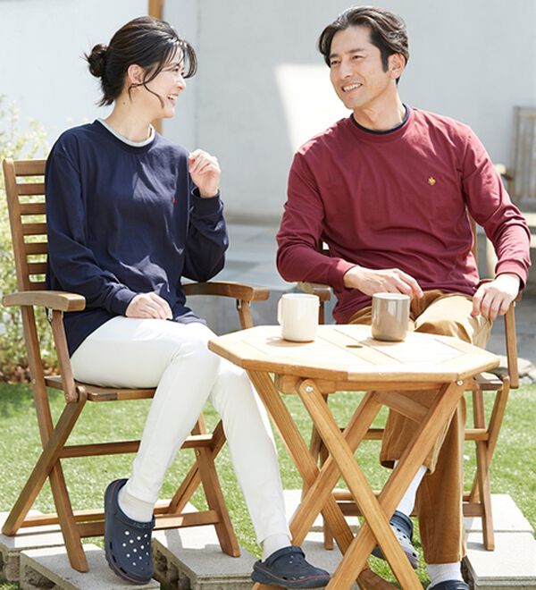 「【３色組】＜ポロ・ビーシーエス＞プレイヤー刺しゅうＴシャツ（メンズルームウェア）」｜詳細画像