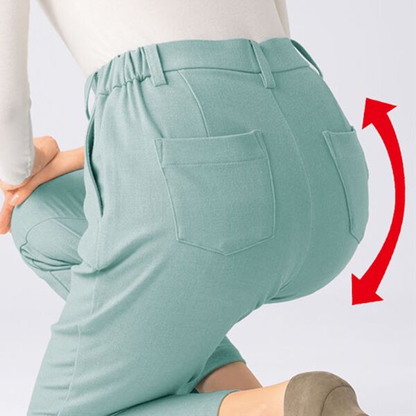 ルフラン（ルフラン）の「軽やか伸びる！スタイルアップパンツ（フルレングスパンツ）」｜詳細画像