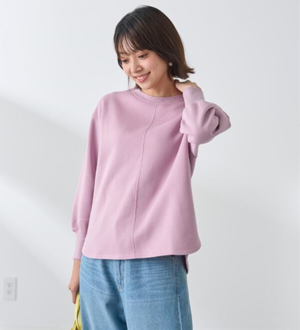 BELLUNA（ベルーナ）の「あったかキレイ！大人のこだわりトレーナー（トレーナー・スウェット）」｜詳細画像