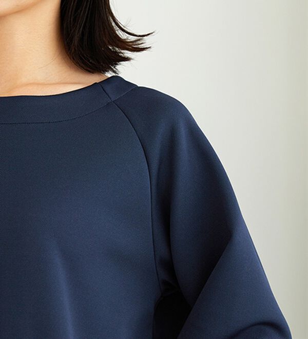 BELLUNA（ベルーナ）の「軽やか！メッシュダンボールプルオーバー（カットソー）」｜詳細画像