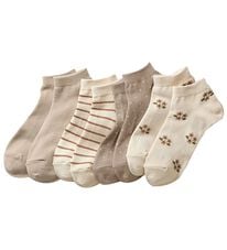 LAVIENNE（ラヴィエンヌ）の「【４足組】かかとフィットスニーカー丈ソックス（靴下・ストッキング）」