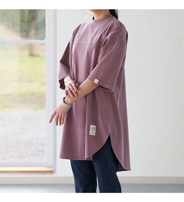 BELLUNA（ベルーナ）の「ビンテージ風コットン１００％刺しゅう入りチュニック（チュニック）」｜詳細画像