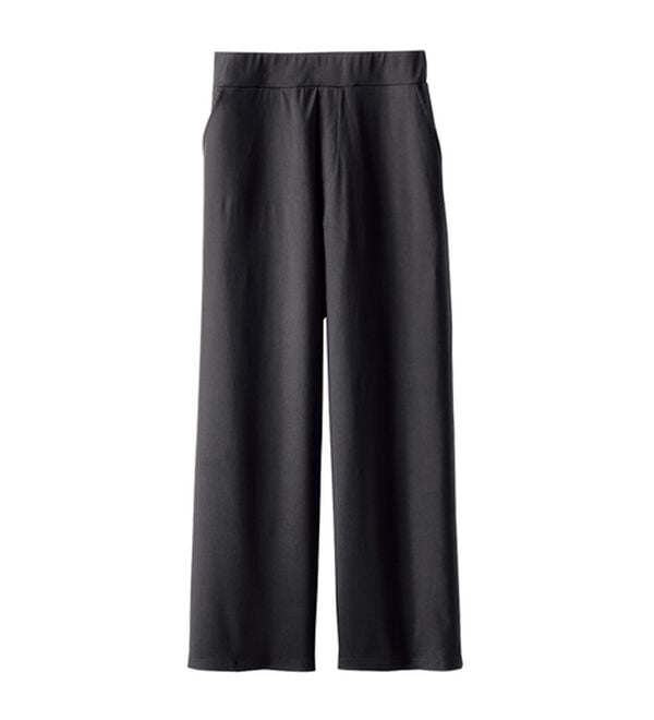 BELLUNA（ベルーナ）の「のびのびストレッチ美脚ストレートパンツ（ワイドパンツ・ガウチョ）」｜詳細画像