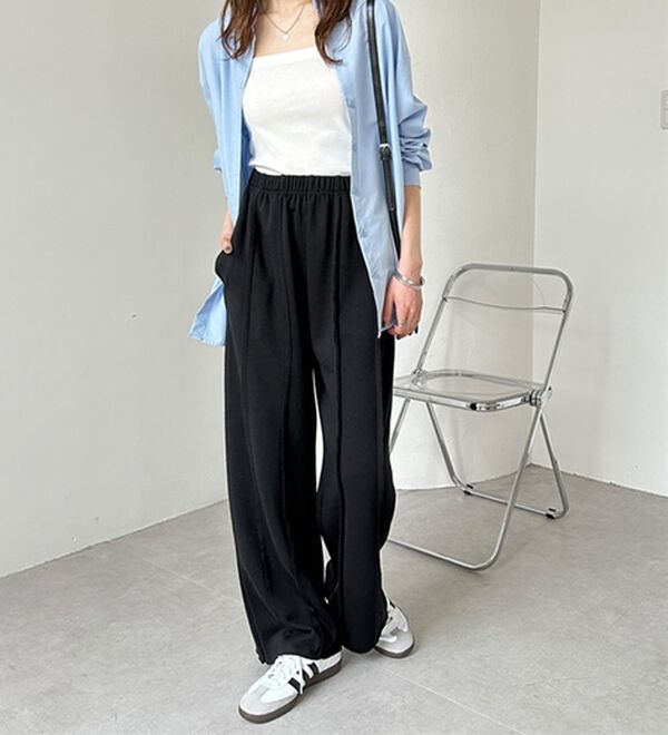 GeeRA（ジーラ）の「フロントラインスウェットパンツ（フルレングスパンツ）」｜詳細画像