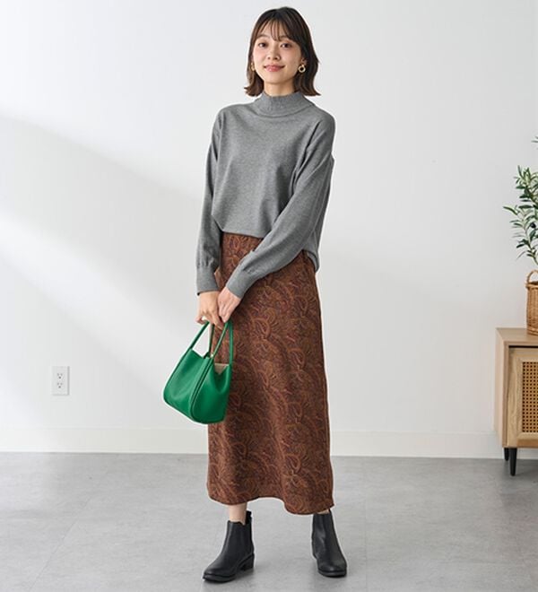 BELLUNA（ベルーナ）の「＜極み編＞肌心地ふんわりハイネックニット（ニット・セーター）」｜詳細画像