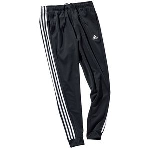 「＜ａｄｉｄａｓ＞ダブルニットジョガーパンツ（メンズフルレングスパンツ）」｜ブラック