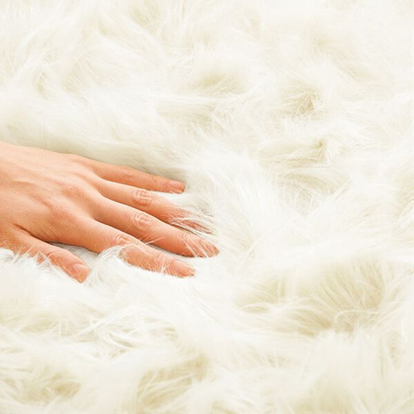 iellio（イエリオ）の「ふかふかムートン調フリース＜韓国風インテリア・チェアカバー・ソファーカバー・ラグ・チェアパッド＞（ソファーカバー）」｜詳細画像