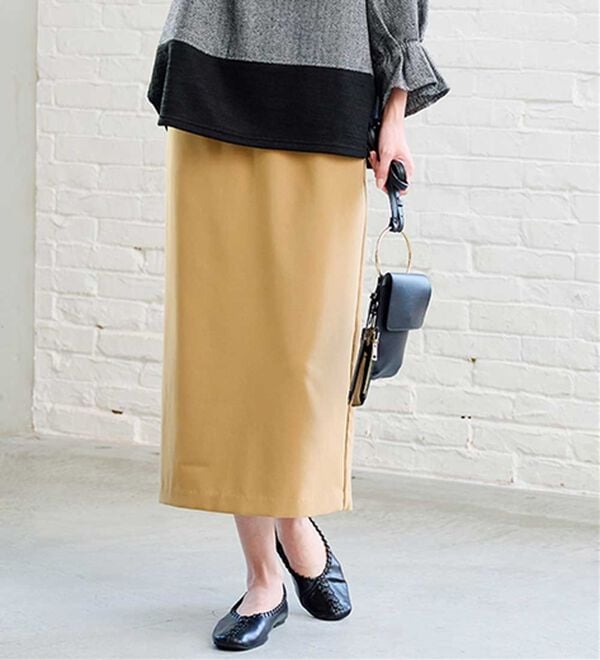 RANAN（ラナン）の「美ラインタイトスカート（ロングスカート）」｜詳細画像