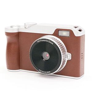 「レトロ調デジタルカメラ（テレビ・オーディオ・カメラ機器）」｜1