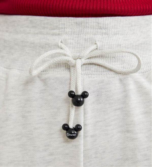 BELLUNA（ベルーナ）の「＜Ｄｉｓｎｅｙ＞【ミッキー】裾ゴム入り刺しゅう裏毛パンツ（その他パンツ）」｜詳細画像