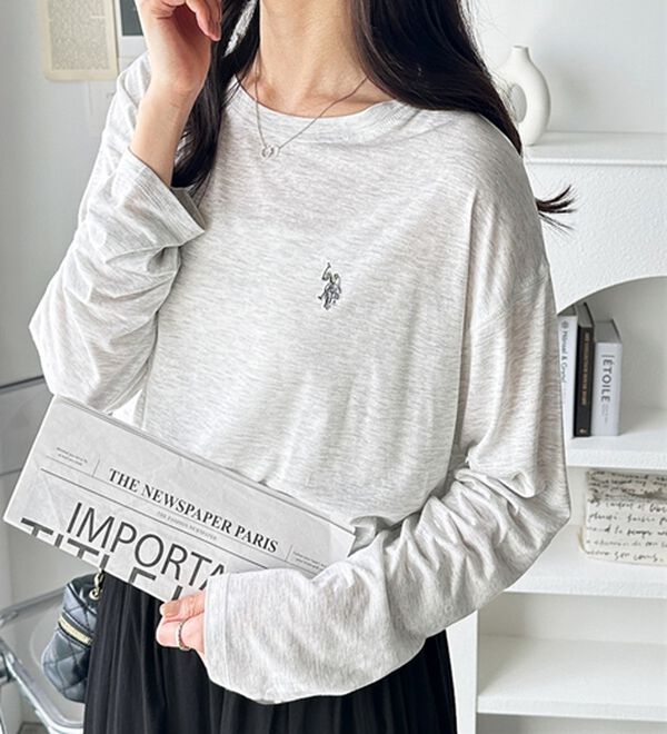 GeeRA（ジーラ）の「【Ｕ．Ｓ．ＰＯＬＯ　ＡＳＳＮ．】スラブシアーロンＴ（Tシャツ）」｜詳細画像