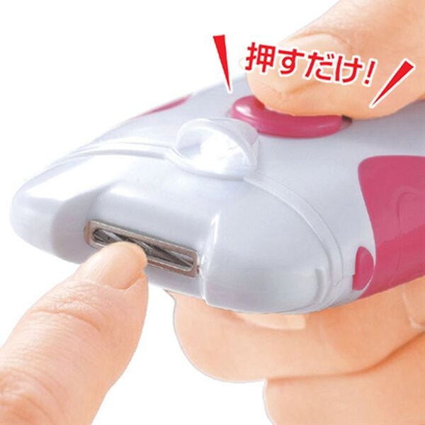 「拡大鏡付ＬＥＤライト付電動爪削り（その他美容・健康機器）」｜詳細画像