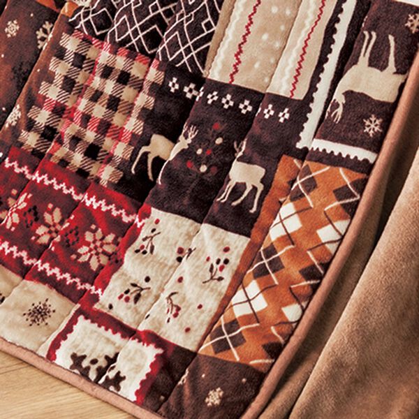 「極あったかダイニングこたつ布団フルセット（こたつテーブル）」｜詳細画像