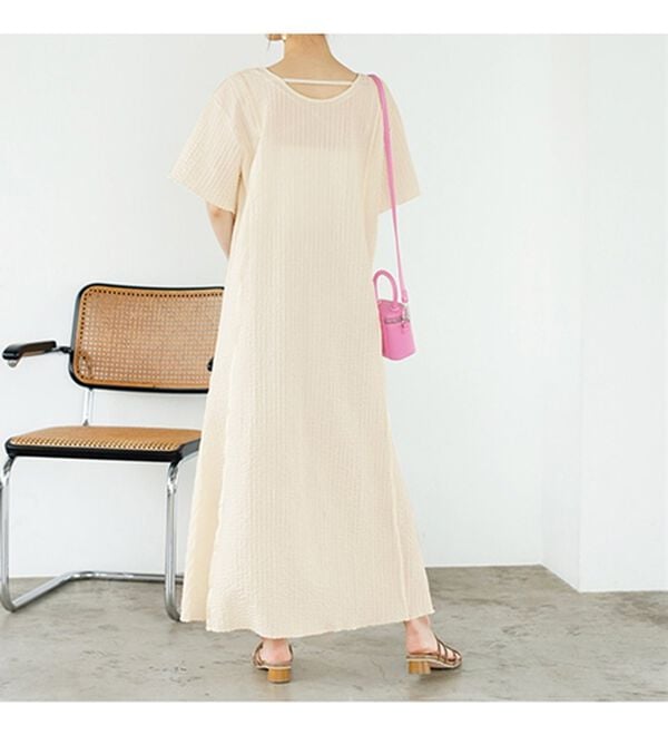 GeeRA（ジーラ）の「カットシャーリングマルチウェイワンピース（その他ワンピース）」｜詳細画像