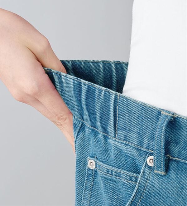 BELLUNA（ベルーナ）の「オシャレに見えるカーブデニムパンツ（ワイドパンツ・ガウチョ）」｜詳細画像