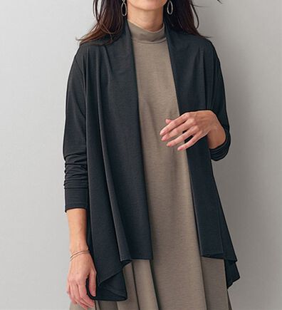 BELLUNA（ベルーナ）の「＜クールスラブ＞ドレープカーディガン（その他カーディガン）」