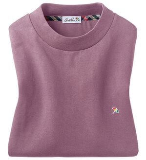 「アーノルド　パーマー　綿１００％接触冷感Ｔシャツ（メンズＴシャツ）」｜グレイッシュピンク