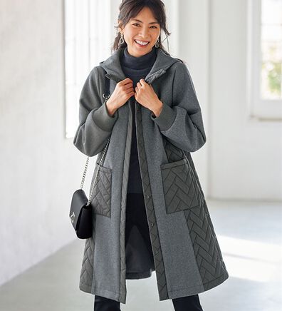 ロングコート BURGHLEY / バーレー】ワックス コットン ロング コート